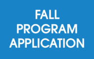Fall Program Application